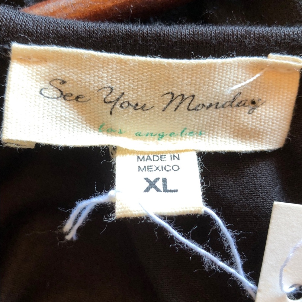 See You Monday Black Midi Dress - Picture 6 of 7